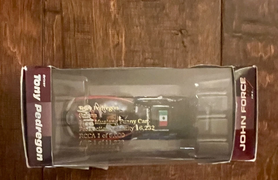 1998 RARE LIMITED EDITION 1/64 TONY PEDREGON - SELENA CASTROL SYNTEC MUSTANG - Image 2 of 4