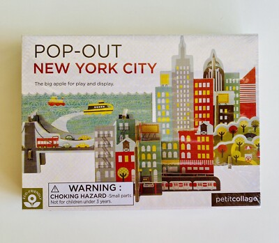 PetitCollage Pop Out New York City Display Sealed New Petite Collage