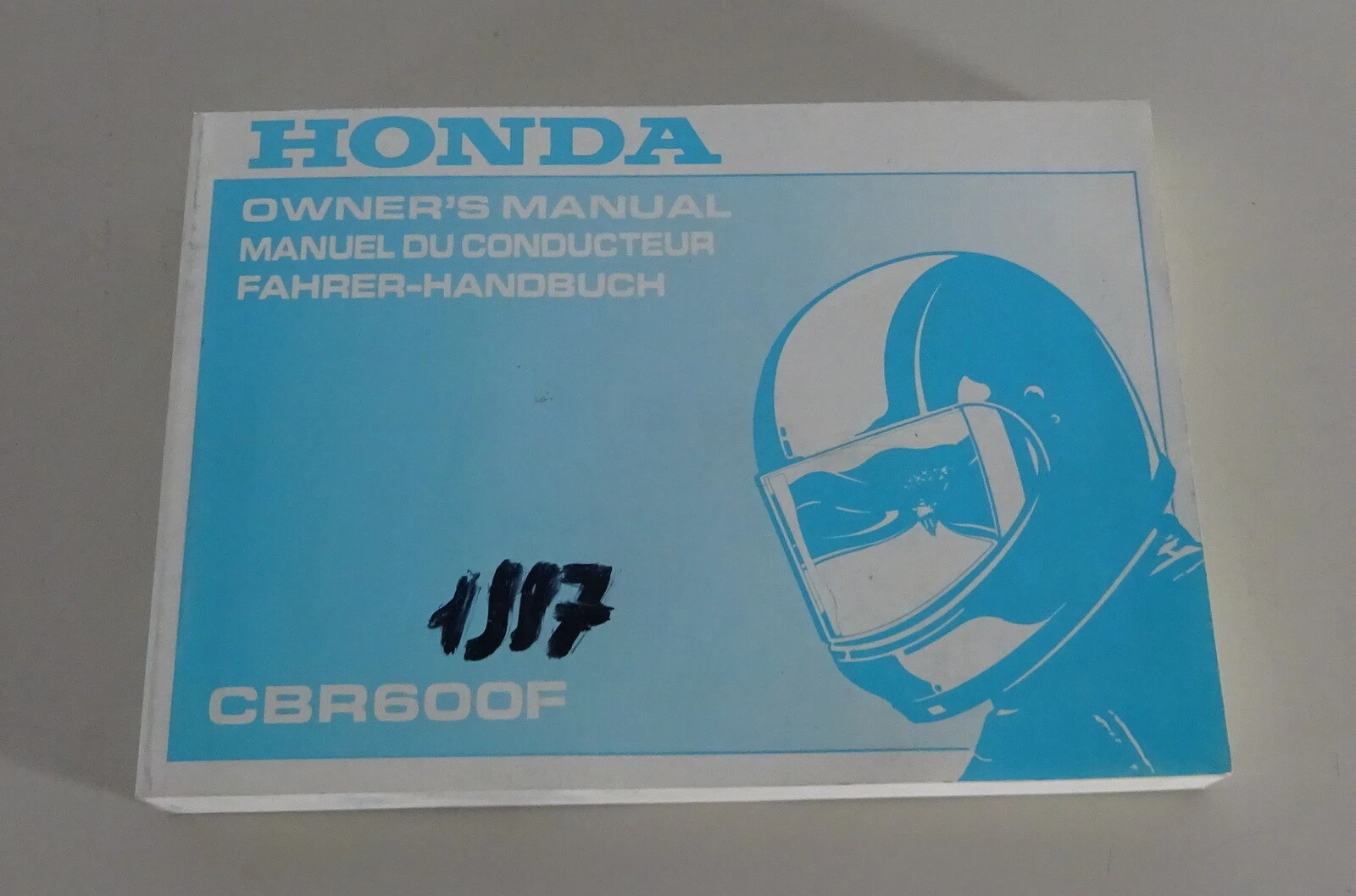 Operating Instructions / Manual / Owner's Manual Honda CBR 600 F Model Year 1996