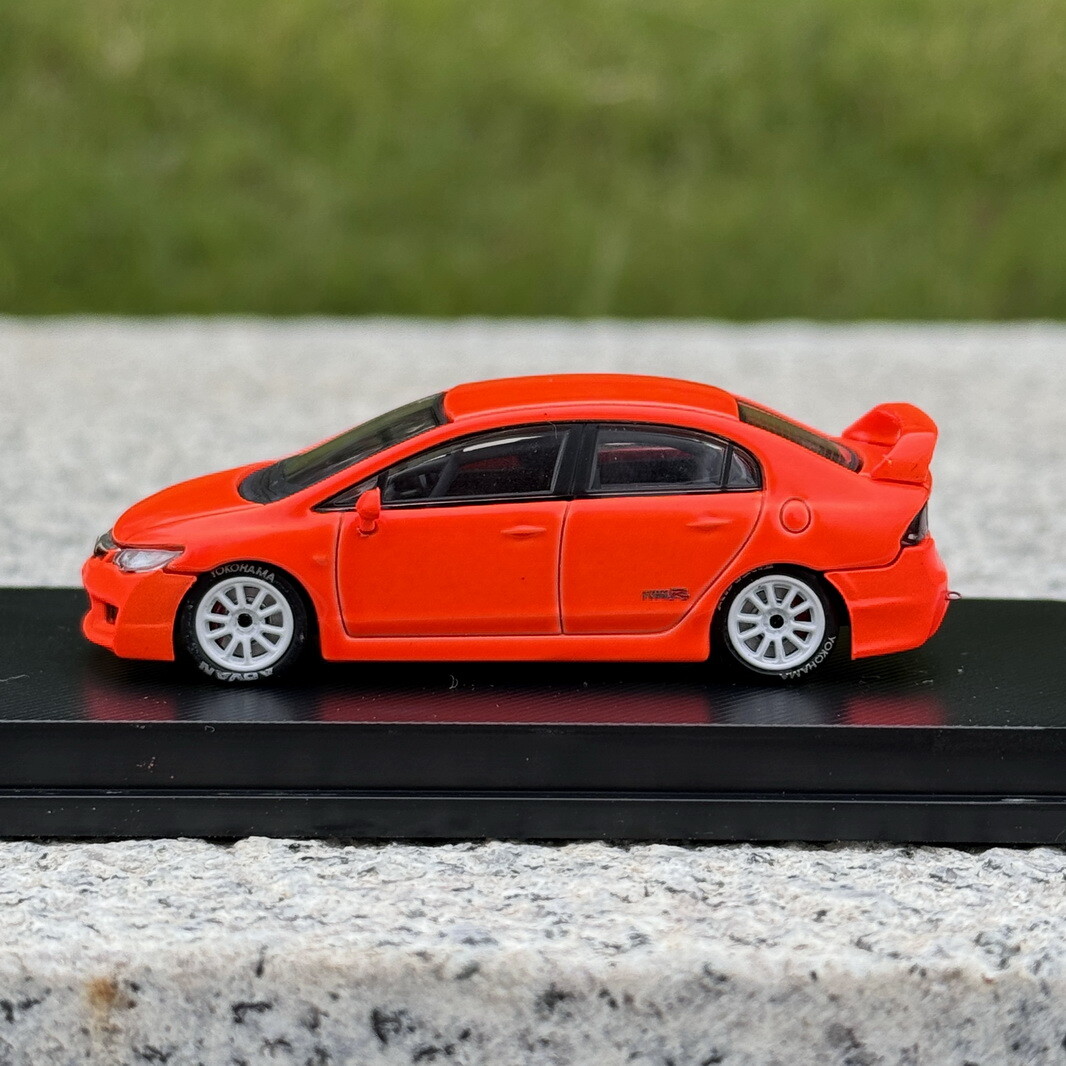 Hobby64 1/64 Scale Honda Civic Type R FD2 Red Diecast Car Model