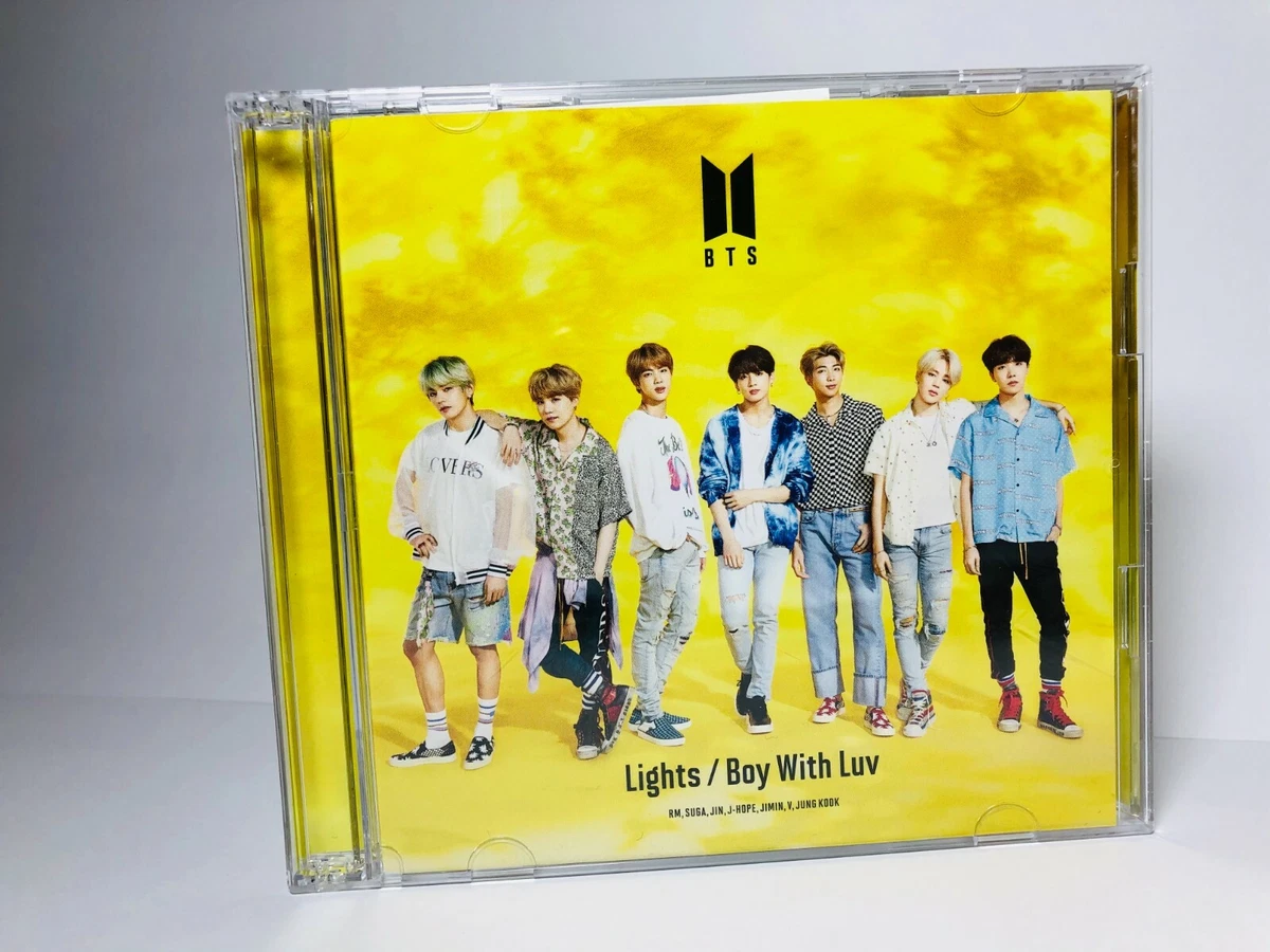 BTS Lights / Boy With Luv CD + DVD