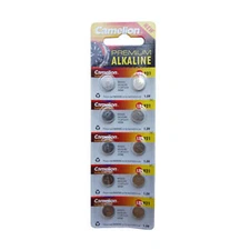 50-Pack AG11 / LR921 Camelion Button Batteries