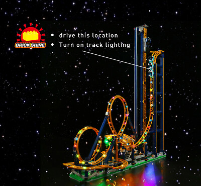 Brick Shine -Light Kit for Lego Loop Coaster 10303