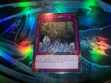 Artifact Sanctum 1st Edition Platinum Secret Rare RA04-EN217 Yu-Gi-Oh!