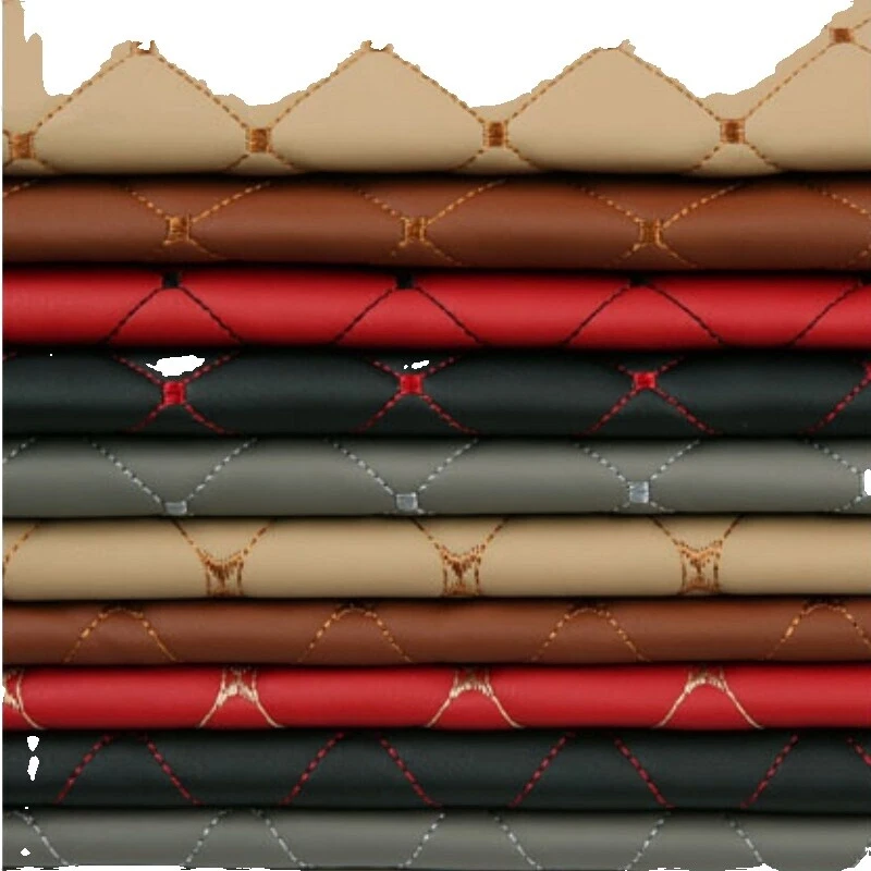 Faux Leather Wedding Fabric Multicolor