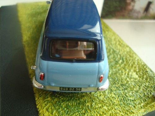 DIORAMA IXO 1/43 LA ROUTE BLEUE NATIONALE 7 LE CASSE CROUTE SIMCA P 60 RANCH - Picture 4 of 5