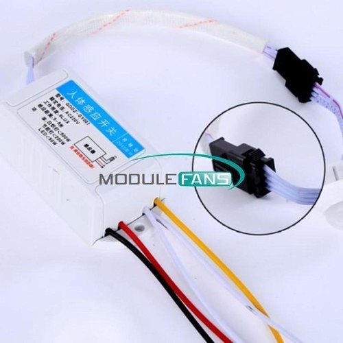 IR Infrared Body Motion Sensor Automatic Auto Light Lamp Control Switch 110/220V - Picture 19 of 21