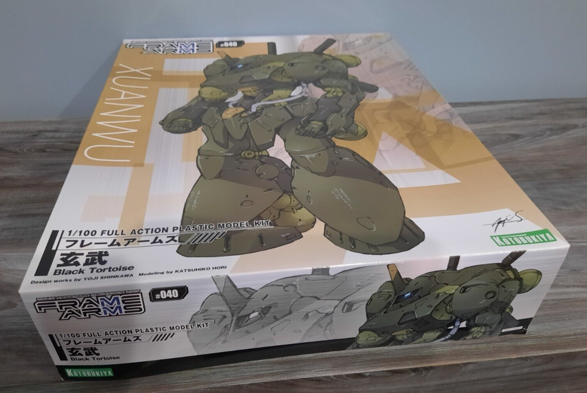 1/100 Frame Arms Black Tortoise Xuanwu Kotobukiya Plastic 1/100 Frame Arms Black Tortoise Xuanwu Kotobukiya Plastic