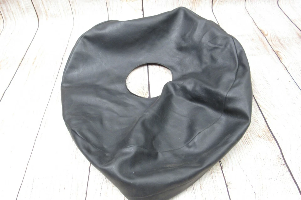 Jaguar XJS XJ XJ6 1984-88 negro vinilo cuero repuesto neumático cubierta maletero fabricante original usado Foto 4 de 4