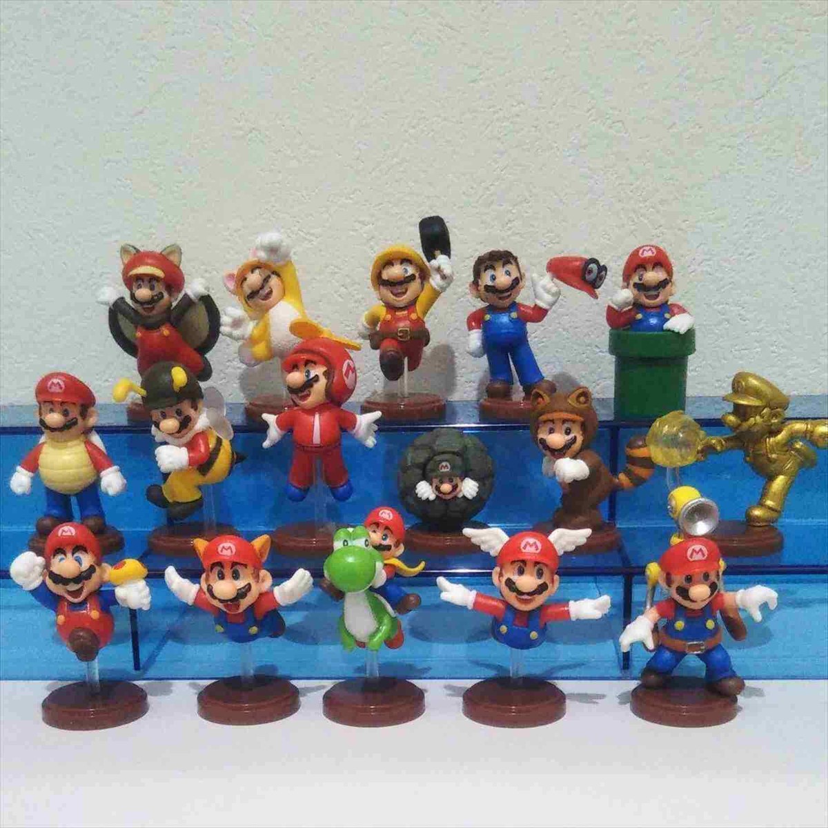Choco Egg SUPER MARIO Bros. Figure Full Complete 15 +1 set Rare