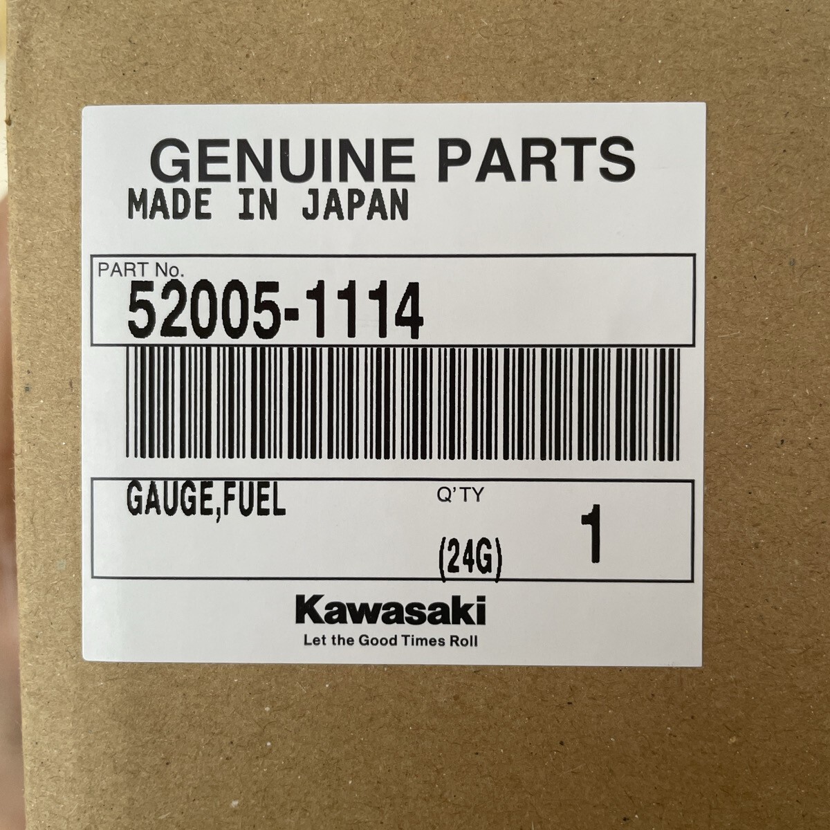 KAWASAKI FUEL GAUGE NINJA ZX-11 1996-2001 GENUINE OEM 52005-1114