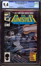 Punisher Limited Series # 1 CGC 9.4 White (Marvel 1986) 1st solo Punisher series