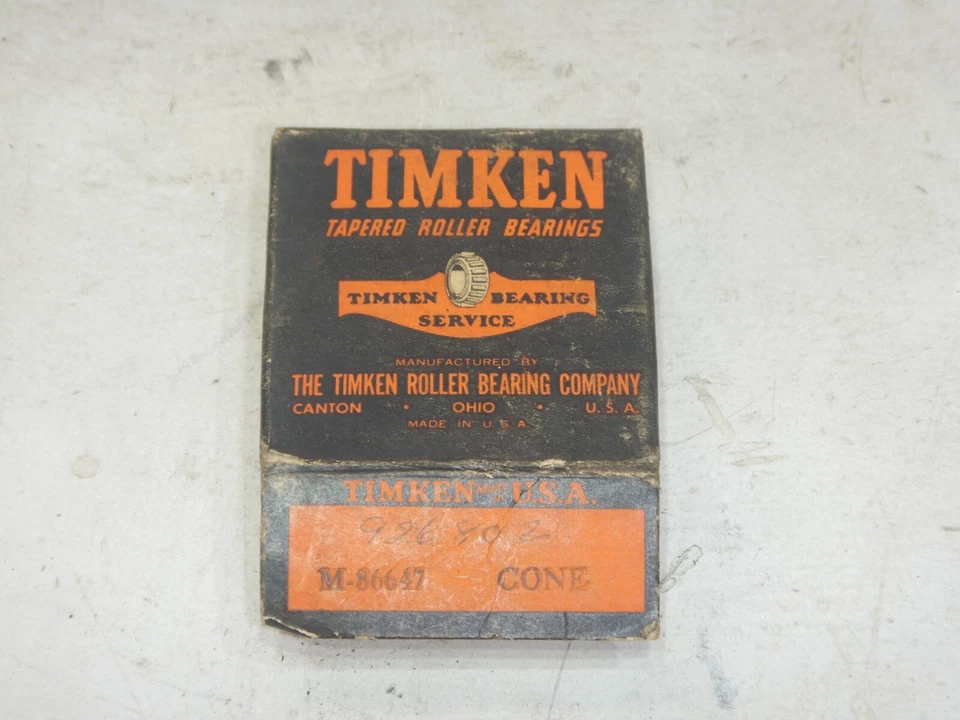 Jeep C101 Commando 66-71 pieza de concesionario Timken piñón exterior cojinete de piñón 926802 Foto 4 de 4