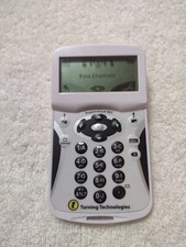 TURNING TECHNOLOGIES RESPONSE CARD LCD NXT RCXR-02 CLICKER "FAST SHIPPING"