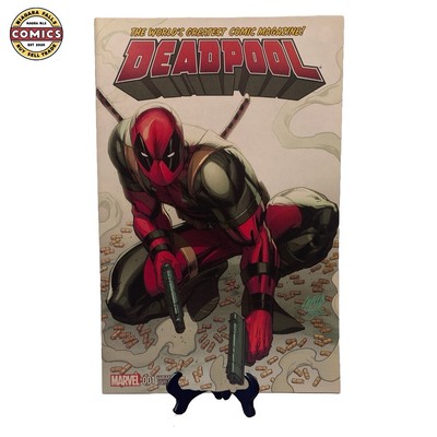 Deadpool #1 2015 Marvel NM Rob Liefeld ComicBook.com Rare Variant Cover