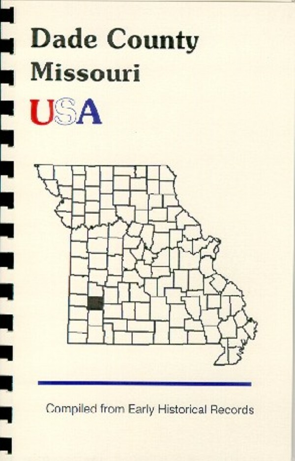 Dade County Missouri 1889 Goodspeed history biographies Greenfield MO