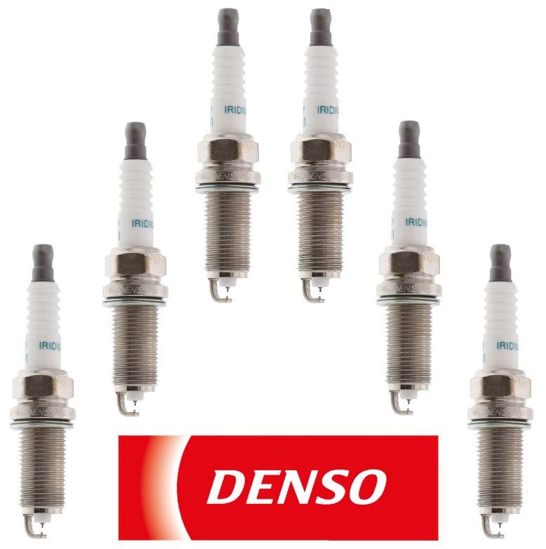 Set of 6 Denso Spark Plugs for Ford Probe 1993 - 1997