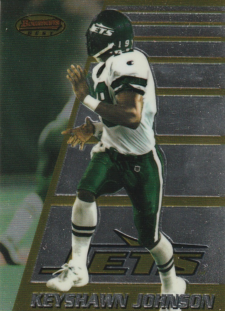 Keyshawn Johnson 1996 Bowman’s Best #180 - New York Jets