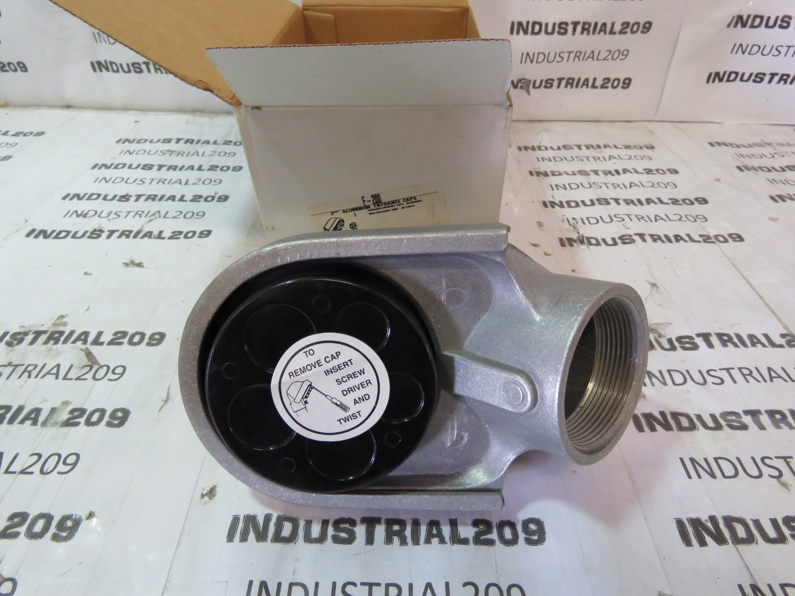 APPLETON EGS 2'' ALUMINUM ENTRANCE CAPS TYPE F-200 NEW IN BOX | eBay