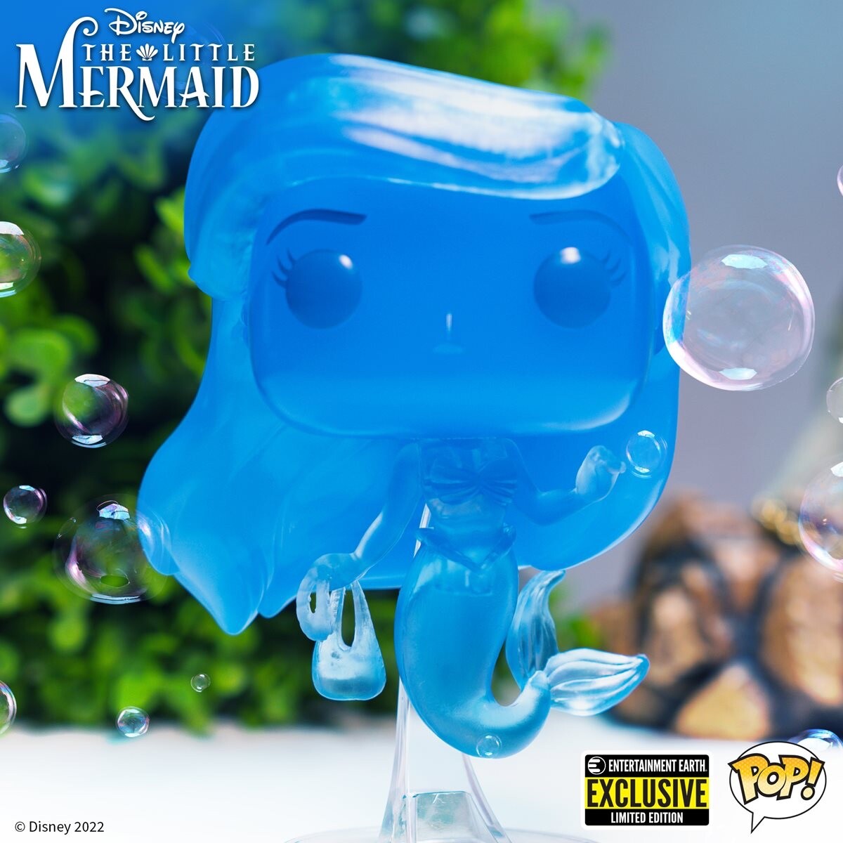 ariel funko pop blue dress Pop! The Little Mermaid Color:Solid Black