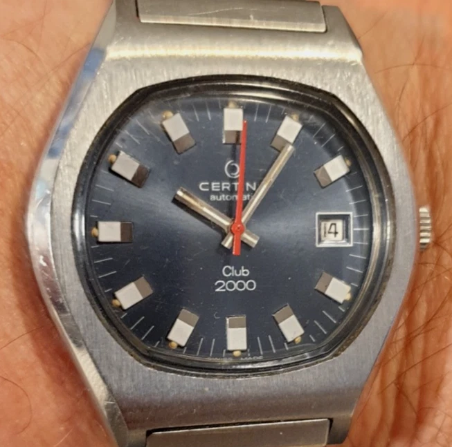 CERTINA CLUB 2000 Vintage Swiss Made 36mm Men's Automatic Stainless-Steel Watch. - image 3 of 4