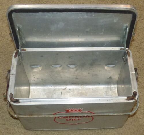 Vintage Canada Trocken Metall Aluminium Kühlbox, Eistruhe - Bild 8 von 10