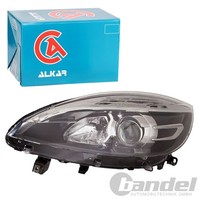 Alkar H7/H7 Scheinwerfer Schwarz Links Passend FüR Renault Grand ScÉNic | 277122