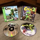 Croc 1&2 (PlayStation 1 PS1) Disc And Manual - Tested - Authentic