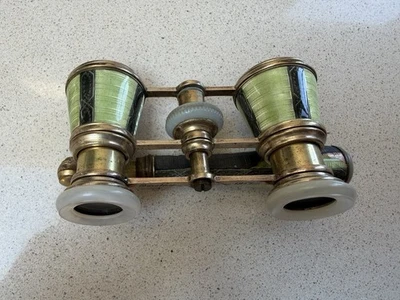 Antique pair of Asprays lorgnette opera glasses - Image 1 of 4