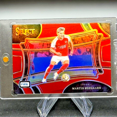 アーセナル ØDEGAARD 23/24 Martin Odegaard 2023-24 Panini Select FIFA #228 Arsenal Red Prizm