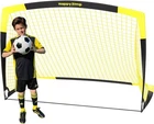 NEW OPEN BOX Happy Jump 7x5ft Portable Soccer Goal Net $104