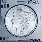 1921 BU GEM MORGAN SILVER DOLLAR UNC MS+++ U.S. MINT RARE COIN 7440