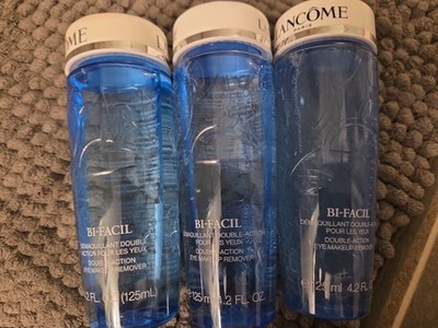 3 x Lancome Bi-Facil Double-Action Eye Makeup Remover 4.2 oz New