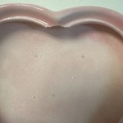 Holland Mold Pink Heart Shaped Trinket Dish With Flowers And Wheat — photo 6