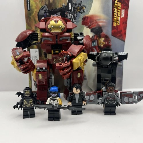 LEGO Marvel Super Heroes: The Hulkbuster Smash-Up 76104 Missing A Sticker & Ball