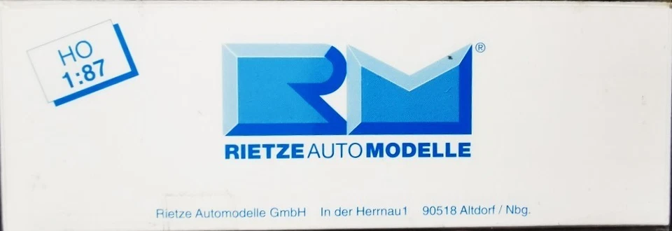 RIETZE Pullman 2 assi SETRA 315  "Fischer" - scala H0 - - Immagine 2 di 4