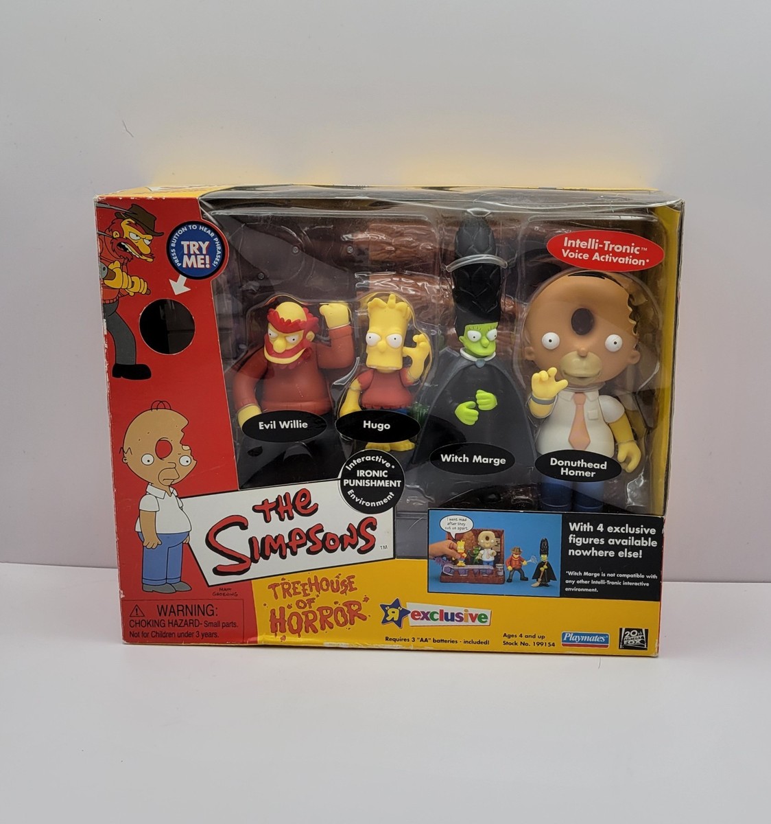 Playmates Toys Springfield Cemetery - Treehouse of Horror - Ned