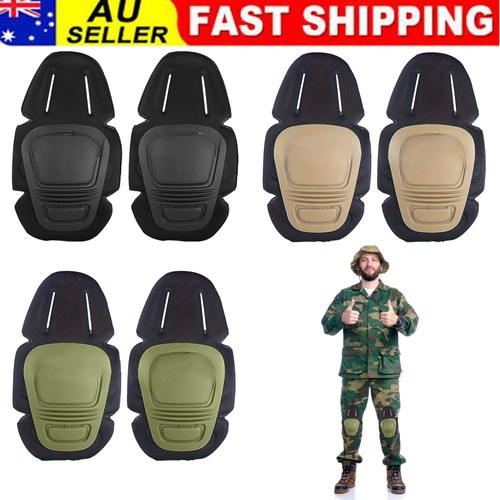 Tactical Military Army Thicken Knee Pads Airsoft Paintball Sports Protection Pad - Picture 1 of 14