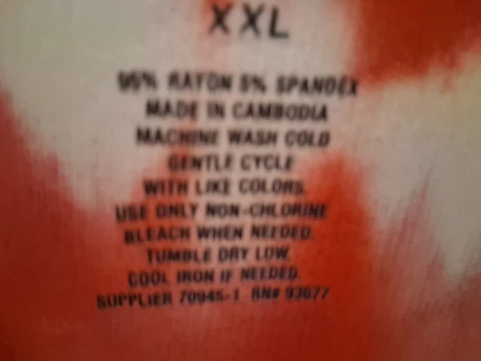 VESTIDO TIE DYE ST JOHNS BAY Active talla XXL naranja y blanco Foto 3 de 3