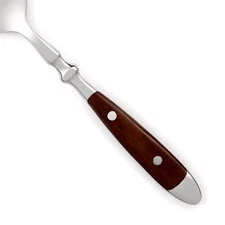 Chefs BISTRO WOODGRAIN BROWN Stainless China Glossy Silverware CHOICE Flatware