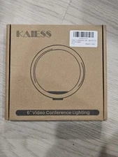 Kaiess Video Conference Ring Light 6" Clip on Computer Laptop, NIB