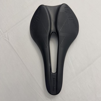 Selle Italia Cutaway Bike Saddle Mens Road MTB Black Synthetic Ergonomic Seat