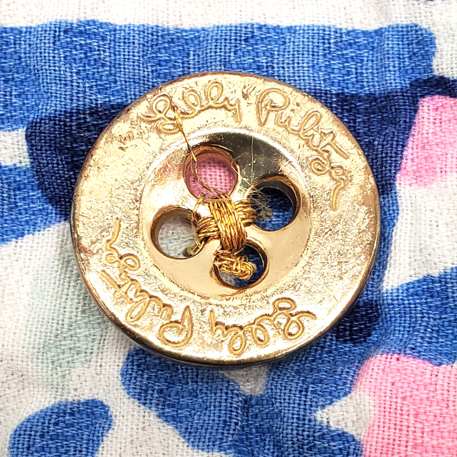 Lilly Pulitzer Patchwork Style Multicolor Floral … - image 4