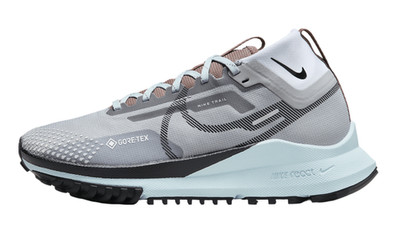 Nike React Pegasus Trail 4 GTX Light Smoke Grey Black 7.5 Women's DJ7929-005