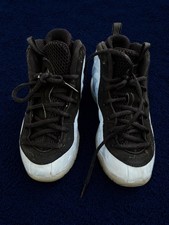 Nike Little Posite One Blue Black Size 1Y