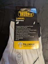 Tillman 1488XL Truefit Top Grain Goatskin TIG Protective Welding Work Gloves
