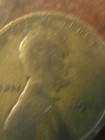 1918 Lincoln Wheat Cent — MULTI-ERROR — Missing "L" & Ear brassy yellow +diechip — photo 2