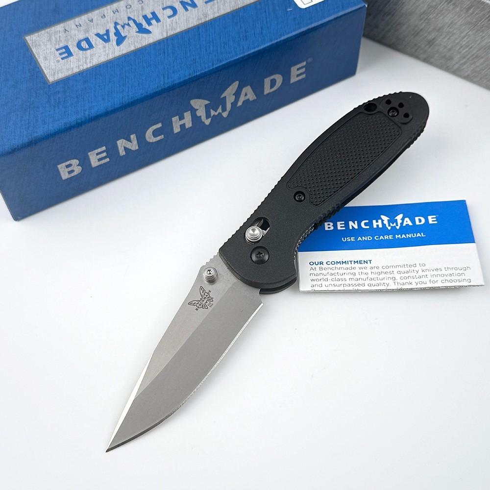 Benchmade Mini Griptilian 556-S30V CPM-S30V Steel Black Grivory Handle Knife