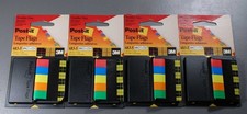 Post-it Flags 683-5 .39 x 1.7", Five Colors, Pack of 150 Flags x 4 packs total