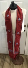 Catholic Church Red Stole